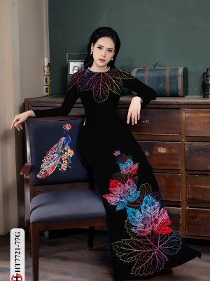vai ao dai hinh la phong (15)